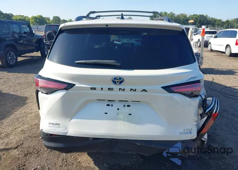 2021 Toyota Sienna Xle из США, поврежденный, VIN 5TDYRKEC0MS031047